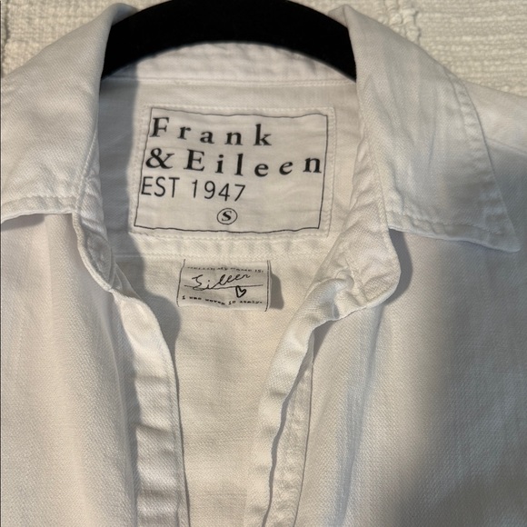Frank & Eileen Classic White Button Down Shirt - Picture 4 of 5